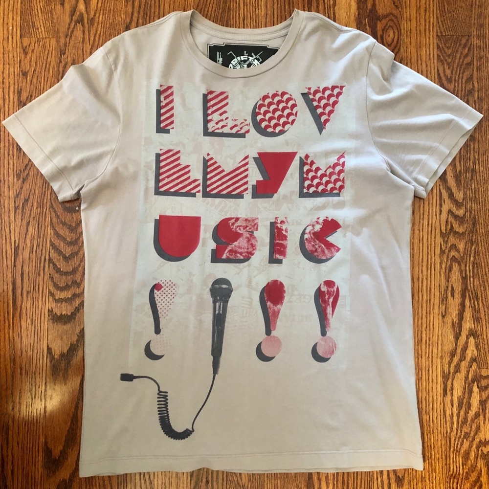 Drifted Industries I Love My Music T-Shirt